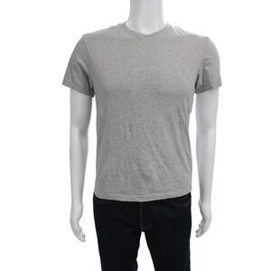 J Crew Mens Gray Cotton Crew Neck Short Sleeve T-Shirt Size S